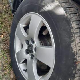 Foto inzerátu alu kola 16 + letní pneu 225/60 r16, vzorek 5-6mm