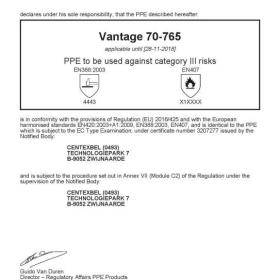 Foto inzerátu ochranné rukavice proti pořezání a horku