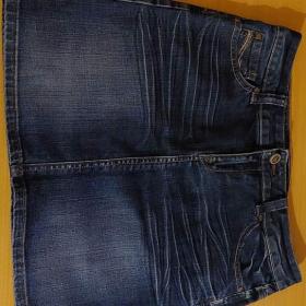 Riflová sukně / 19432647