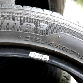 Foto inzerátu 2ks letních pneu 215/45 R17 91W Hankook