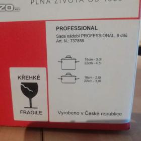 Sada nádobí professionál mora / 19435487