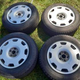 ALU KOLA 16 audi A4, A6, A8, 4D0601025P + letní pneu 6.5- 7.5mm / 19435591