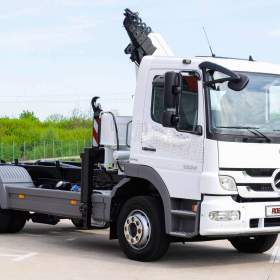 Foto inzerátu MERCEDES ATEGO 1224 HÁKOVÝ NOSIČ KONTEJNERŮ HYDRAULICKÁ RUKA