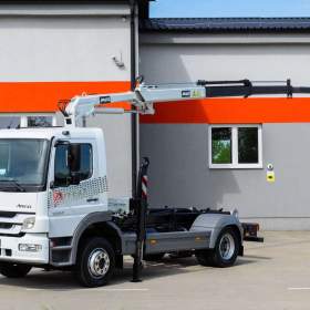 Foto inzerátu MERCEDES ATEGO 1224 HÁKOVÝ NOSIČ KONTEJNERŮ HYDRAULICKÁ RUKA