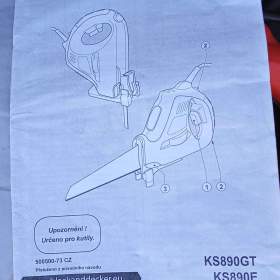 Elektrická univerzální pila Black Decker KS890 / 19438817