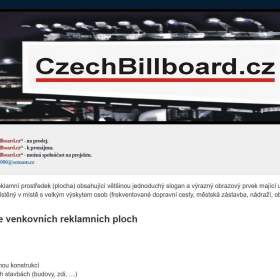 Fotka k inzerátu CzechBillboard. cz / 17971804