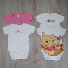 Letní bodýčka zn. Disney vel.86/92 4ks / 19442410