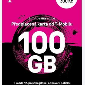 Limitovaná edice T- Mobile 100GB SIM  / 19443042