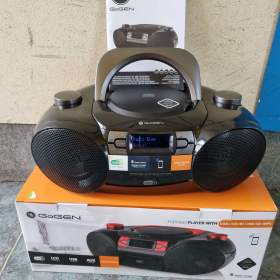 Radiopřijímač DAB+/CD GoGEN CDM 390 BTDABS černý/šedý / 19445188