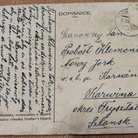 Foto inzerátu Staré pohlednice - Opava