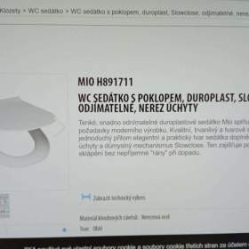 Jika Mio sedátko softclose / 19449753