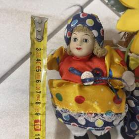 Foto inzerátu Staré porcelánové panenky.