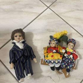 Fotka k inzerátu Staré porcelánové panenky. / 18367599