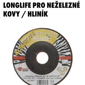 Brusný kotouč pro hliník a neželezné kovy  / 19453017