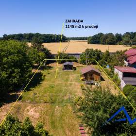Prodej, zahrada 1145 m2 s chatou, Ostrava -  Nová Bělá / 19453133