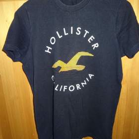 Černé tričko Hollister M / 19455072