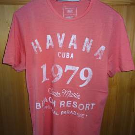 Oranžové tričko F& F Havana M / 19455079