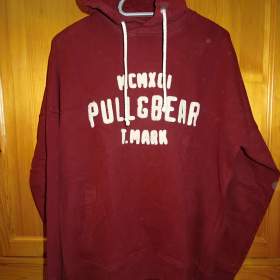 Vínová mikina Pull& Bear XL / 42 / 19455120