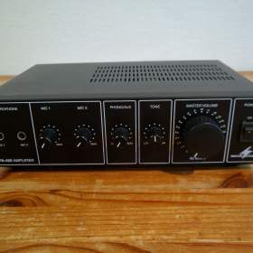 Karaoke zesilovač Monacor PA- 400, 1 x 40W/4- 16Ω / 19455182