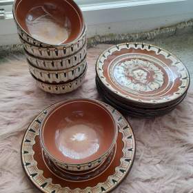 Prodám set nádobí -  bulharská keramika / 19456079