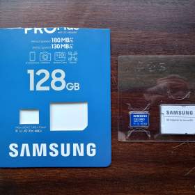 Paměťová karta Samsung Pro Plus micro sdxc 128 Gb / 19456251