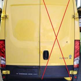 Iveco Daily, zadní dveře a panty / 19457182
