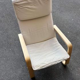 Nabízím klasické IKEA křeslo POANG z ohýbaného dřeva / 19457334