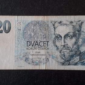  20 Kč 1994 série B03 752808  / 19457711