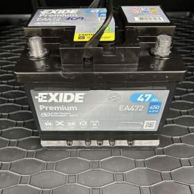 Autobaterie EXIDE 47 ah 450 a v záruce / 19457751
