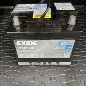 Autobaterie EXIDE 47 ah 450 a v záruce / 19457751