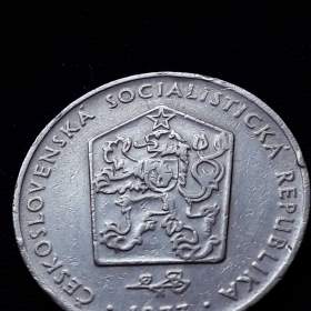 Foto inzerátu Mince 2 Kčs ČSSR+ČSFR - 10 ks + 5.haléř r.1967 ČSSR, 1 ks.