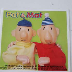 Foto inzerátu Známky A - Krtek a raketa, a Pat a Mat - bloček.