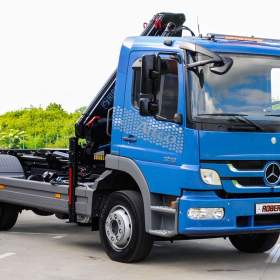 MERCEDES ATEGO 1218 NOVÝ HÁKOVÝ NOSIČ KONTEJNERŮ + HYDRAULICKÁ RUKA EURO5 / 19458144