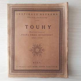 Touhy -  Fráňa Hájek- Hvězdínský -  1. díl, věnování a autogram  / 19462514