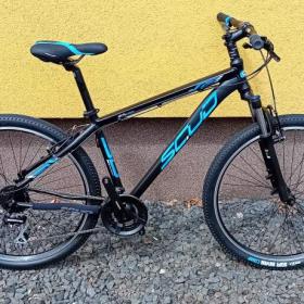 SCUD UMBRA 27,5 -  nové horské kolo 3x8 rám 17 černá- modrá / 19465826