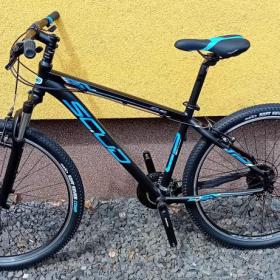 Foto inzerátu SCUD UMBRA 27,5 - nové horské kolo 3x8 rám 17 černá-modrá