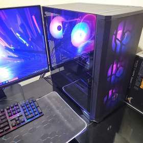 Herní PC AMD Ryzen 5 3600, RX5700XT, 32GB, M.2 SSD 1TB, WIFI+BT, ARGB, NOVÉ/ZÁRUKA / 19465875