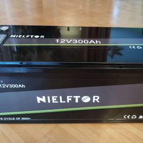 Lithiová baterie 12V, bezpečná verze -  LiFePO4 -  300Ah, BMS / 19470489