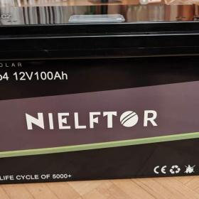 Foto inzerátu Baterie LiFePO4 Nielftor - 100Ah, 12V, BMS - nová 