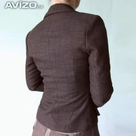 Foto inzerátu Hnedé sako s nakládanými kapsami Orsay vel.XXS-32