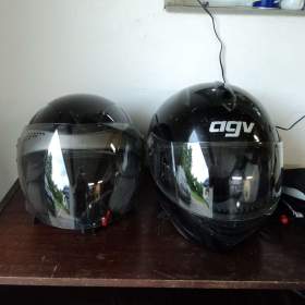 Foto inzerátu 2 x helma na moto