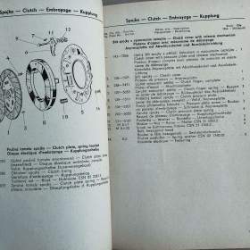Foto inzerátu Seznam náhr. dílů ŠKODA 440 - 445 (1958)