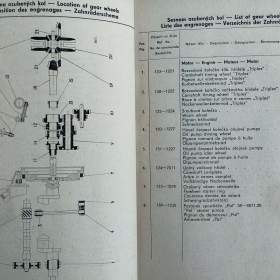 Foto inzerátu Seznam náhr. dílů ŠKODA 440 - 445 (1958)