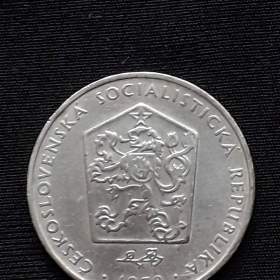 Foto inzerátu Mince 2 Kčs ČSSR+ČSFR - 10 ks + 5.haléř r.1967 ČSSR, 1 ks.