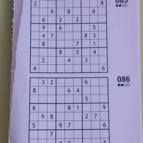 Foto inzerátu ZLEVNĚNO !!! Sudoku 1x (+ 1x poškozená zdarma.)