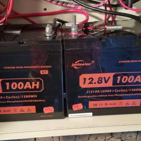 Baterie Lifepo4 12,8V 100A s Bluetooth nové / 19482408