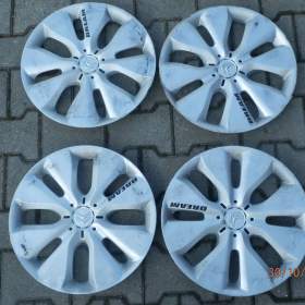 4xOriginál poklice kol na CITROEN C3 velikost 15tky. / 19484575