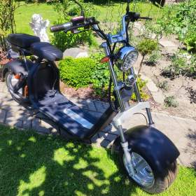 Elektrokoloběžka ECO HIGHWAY 1500W SILVER LINE, BLACK / 19484730