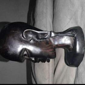 Soška Masajky, ebenové dřevo, Zanzibar  / 19484746