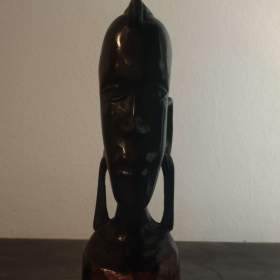 Soška Masajky, ebenové dřevo, Zanzibar  / 19484746